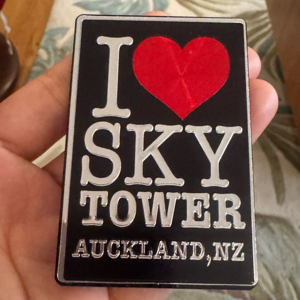 I Love Sky Tower Auckland Magnet